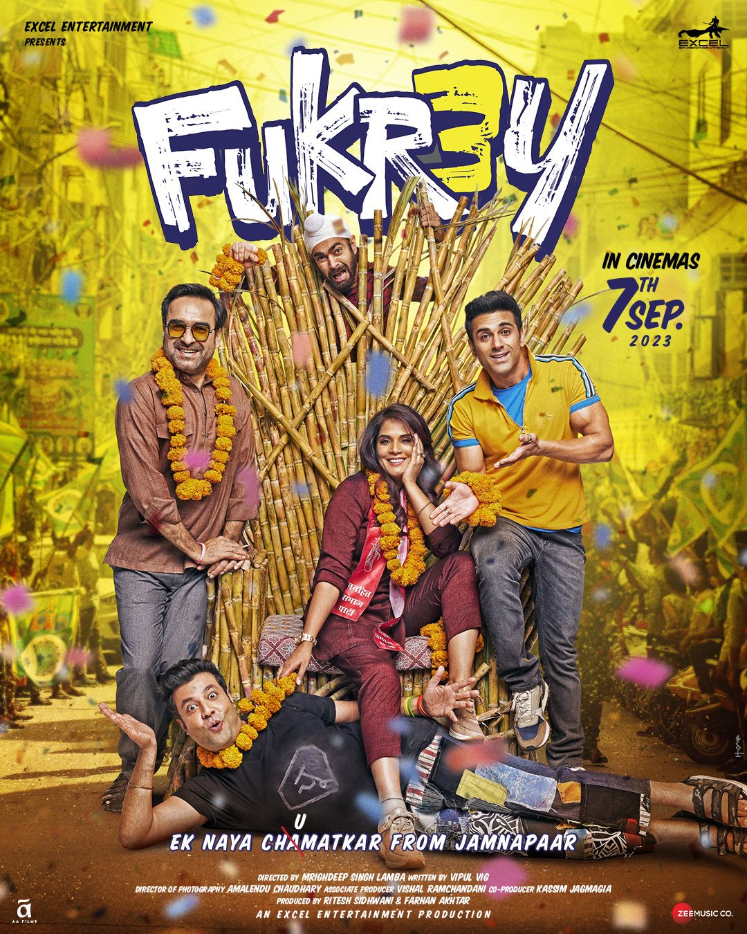 Fukrey 3 2023 Bengali Unofficial Dubbed 1xBet